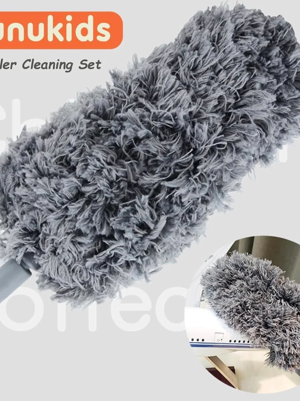 Little Helper Kids Cleaning Set - Orange & White （ brand：nunukids）